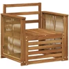 Lauko Vidurinis Sofa Natūrali
