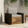Lauko Vidurinis Sofa Natūrali