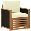 Lauko Vidurinis Sofa Natūrali