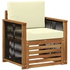 Lauko Vidurinis Sofa Natūrali