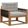 Lauko Vidurinis Sofa Natūrali
