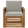 Lauko Vidurinis Sofa Natūrali