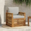 Lauko Vidurinis Sofa Natūrali