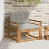 Lauko Vidurinis Sofa Natūrali