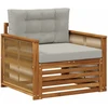 Lauko Vidurinis Sofa Natūrali