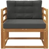 Lauko Vidurinis Sofa Natūrali