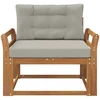 Lauko Vidurinis Sofa Natūrali