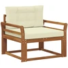 Lauko Vidurinis Sofa Natūrali