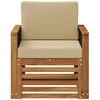 Lauko Vidurinis Sofa Natūrali
