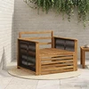 Lauko Vidurinis Sofa Natūrali