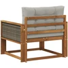 Lauko Vidurinis Sofa Natūrali