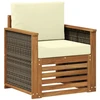 Lauko Vidurinis Sofa Natūrali