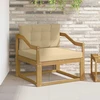 Lauko Vidurinis Sofa Poliesteris Balta