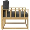 Lauko Vidurinis Sofa Poliesteris Balta