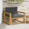 Lauko Vidurinis Sofa Poliesteris Balta