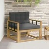 Lauko Vidurinis Sofa Poliesteris Balta