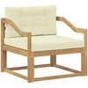 Lauko Vidurinis Sofa Poliesteris Balta