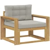 Lauko Vidurinis Sofa Poliesteris Balta