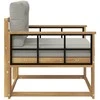 Lauko Vidurinis Sofa Poliesteris Balta