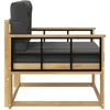 Lauko Vidurinis Sofa Poliesteris Balta
