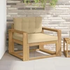 Lauko Vidurinis Sofa Poliesteris Balta