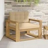 Lauko Vidurinis Sofa Poliesteris Balta