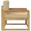 Lauko Vidurinis Sofa Poliesteris Balta