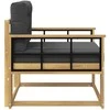 Lauko Vidurinis Sofa Poliesteris Balta