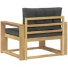 Lauko Vidurinis Sofa Poliesteris Balta