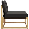 Lauko Vidurinis Sofa su pagalve Balta 79 x 83 x 73 cm plienas