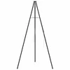 Laužavietės trikojis Juoda 92 x 92 x 191,5 cm Plienas