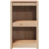 Lauko virtuvės spintelė MEPPEL Natūrali Douglas 55 x 55 x 92 cm