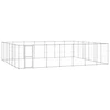 Lauko voljeras šunims, galvanizuotas plienas, 50,82m²