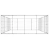 Lauko voljeras šunims, galvanizuotas plienas, 33,88m²