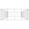 Lauko voljeras šunims, galvanizuotas plienas, 53,24m²