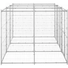 Lauko voljeras šunims, galvanizuotas plienas, 7,26m²