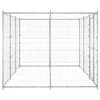 Lauko voljeras šunims, galvanizuotas plienas, 7,26m²