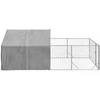 Lauko voljeras šunims su aptvaru, 4x2x1,5m, plienas