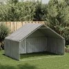 Lauko šunų voljeras su stogeliu, 3x2x1,9 m, cinkuotas plienas