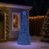 LED blizganti kalėdinė eglutė su pagrindu EKENAS 180 cm 220 LED