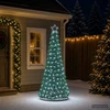 LED blizganti kalėdinė eglutė su pagrindu EKENAS 180 cm 220 LED