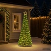 LED blizganti kalėdinė eglutė su pagrindu EKENAS 180 cm 220 LED