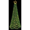 LED blizganti kalėdinė eglutė su pagrindu EKENAS 180 cm 220 LED