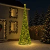 LED blizganti kalėdinė eglutė su pagrindu EKENAS 500 cm 868 LED