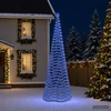 LED blizganti kalėdinė eglutė su smeigtuku EKENAS 500 cm