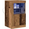 LED Bufetas 2 vnt. 41 x 37 x 67 cm Apdirbta mediena Senas medis