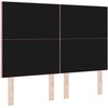 LED galvūgalis Rožinė 144 cm Aksomas