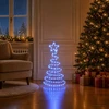 LED eglutės formos šviečiantis ženklas LOVIISA 100 LED Mėlyna