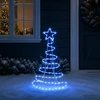LED eglutės formos šviečiantis ženklas LOVIISA 100 LED Mėlyna