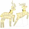 LED elniai 2 pcs Šilta balta audinys